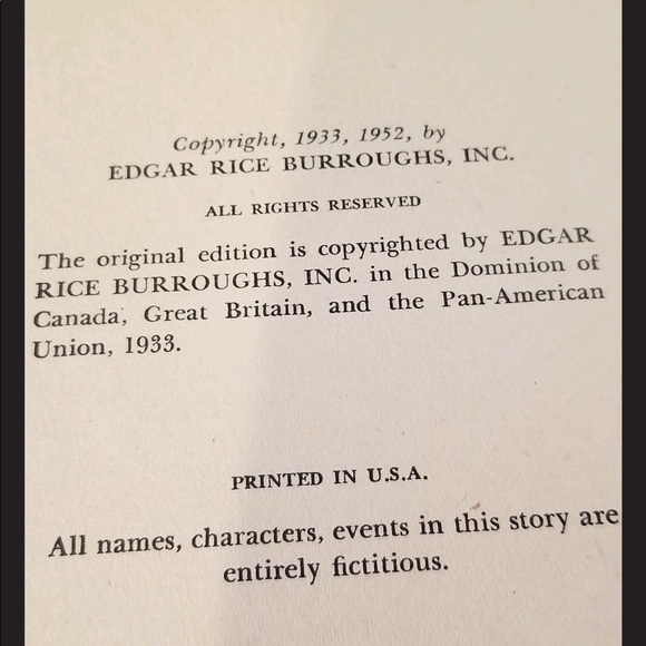 Old Tarzan Book - Picture 2 of 5